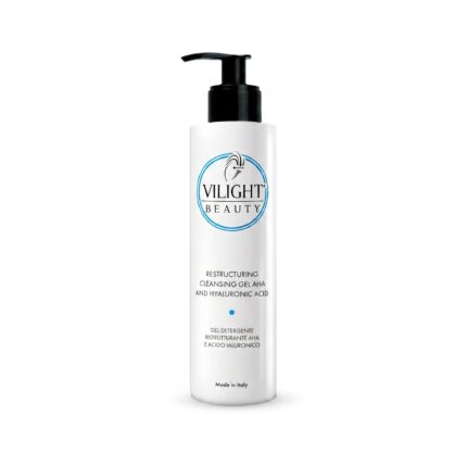 Gel Detergente Ristrutturante AHA e Acido Ialuronico Vilight Beauty 250 ml